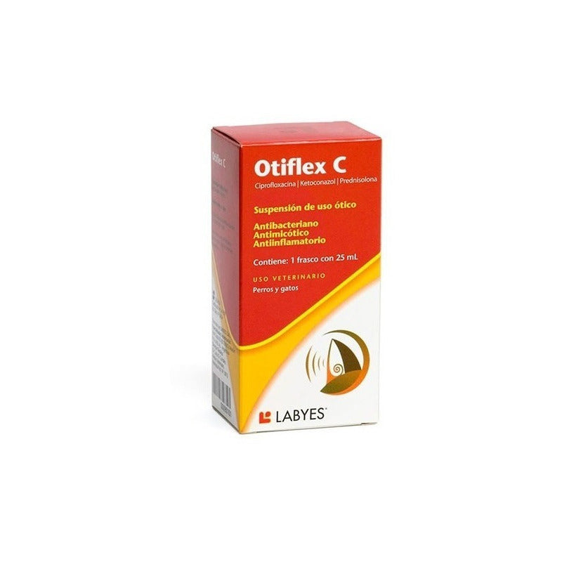 Otiflex - C  / 25ml/ Tratamiento Para Infecciones Del Oído