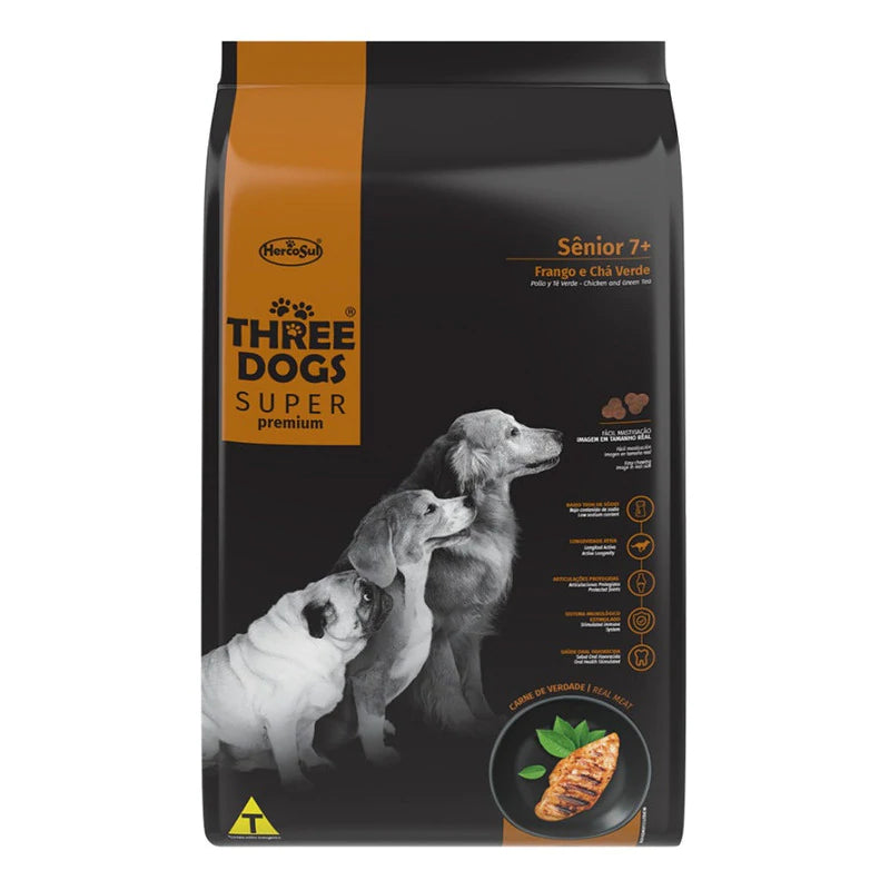 Three Dogs Super Premium Senior 15+2Kg + Regalos