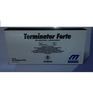 Terminator Forte Gel Insecticida  Cucarachicida( Caja X 3) - Veterinaria La Hacienda