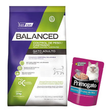 Cargar imagen en el visor de la galería, Vet Can Balanced Gato Control de Peso 2Kg con Regalo