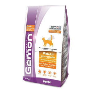 Gemon High Premium Gato Adulto Pollo y Pavo 1.5kg con Regalo