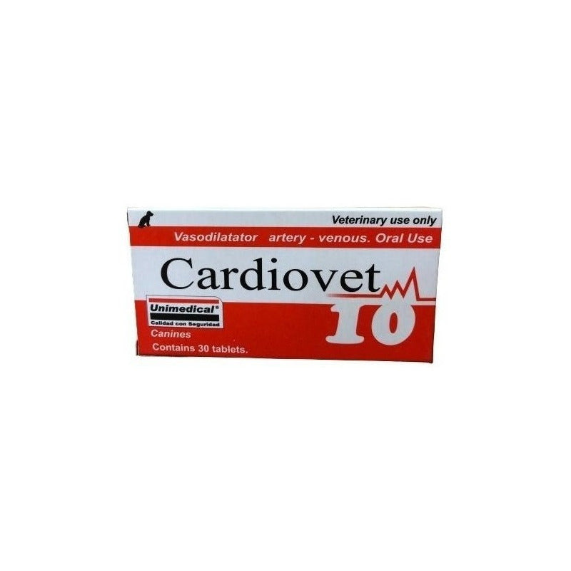 Cardiovet 10 X 30 Comprimidos Unimedical