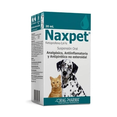 Naxpet Ketoprofeno Suspensión 20 Ml Drag Pharma
