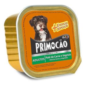 Pate Para Perros Premium Primocao Carne y Vegetales 300g
