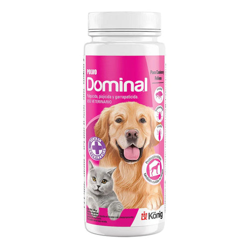 Talco Dominal Antipulgas