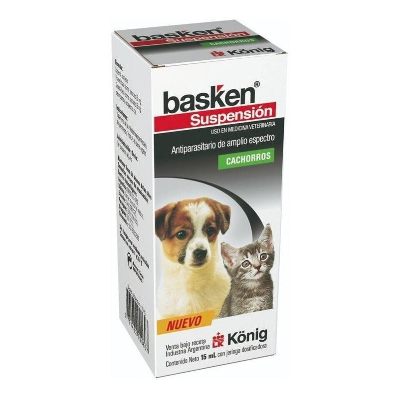 Basken Suspeción Antiparasitante Perro Y Gato X 15 Ml