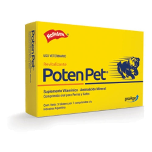 Poten Pet x 21 comp. Revitalizante Holliday