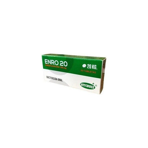 Enro 20 Vetcross Infecciones X 20 Comprimidos