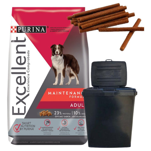 Excellent Maintenance Formula Perros Adultos 20kg con Contenedor
