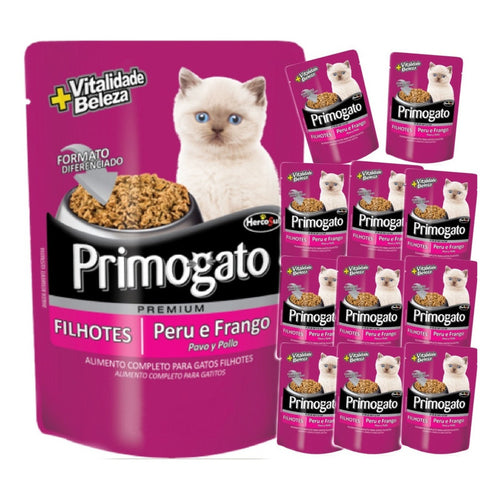 Salsa Primogato Gatitos 85g x Caja 12uds
