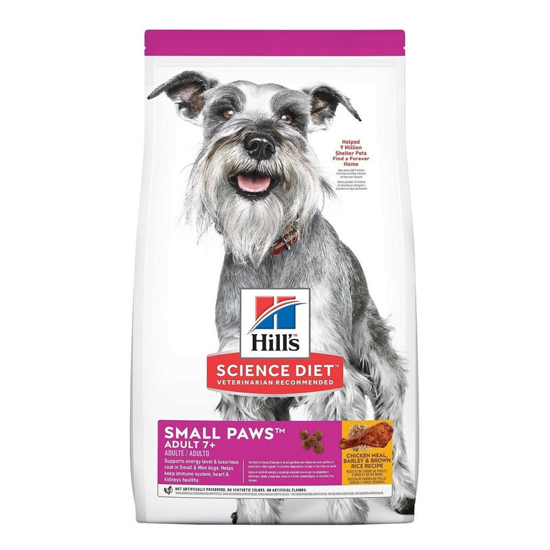 Hills Adulto Senior Raza Pequeña Small Paws