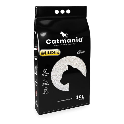 Arena Aglomerante Catmania Aroma Vainilla 8,5Kg con Regalo