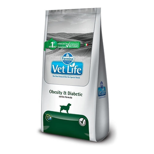 Vet Life Obesity & Diabetic 10 Kg Formula Italiana