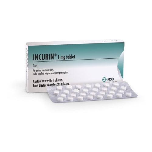 Incurin X 30 Comprimidos Tratamiento Incontinencia Urinaria