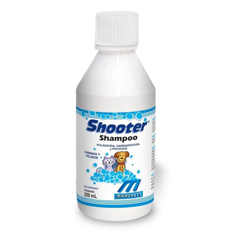 Shampoo Antipulgas Y Garrapatas Shooter 250ml