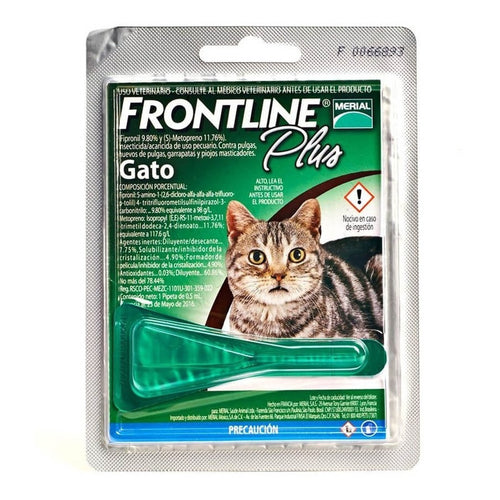 Frontline Plus Antipulgas Para Gatos
