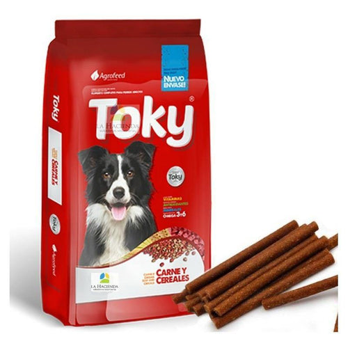 Alimento Toky ( Lager) Adulto 25 Kg Con Snacks - Veterinaria La Hacienda