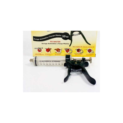 Jeringa Fix Master Automatica Plastico 50cc