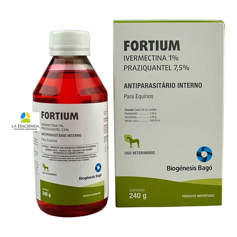 Fortium Gel ( Multidosis) X 240 Grs/ Antiparasitario Equinos