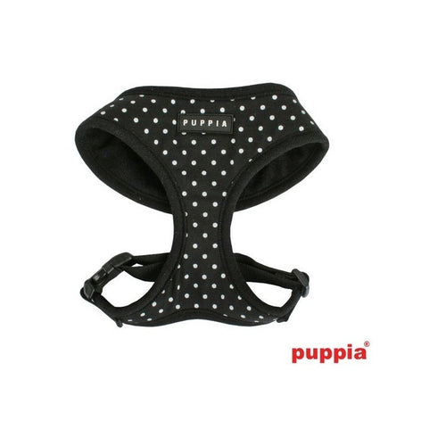 Pechera/ Arnes Puppia Color Negro Con Lunares Talle S !!