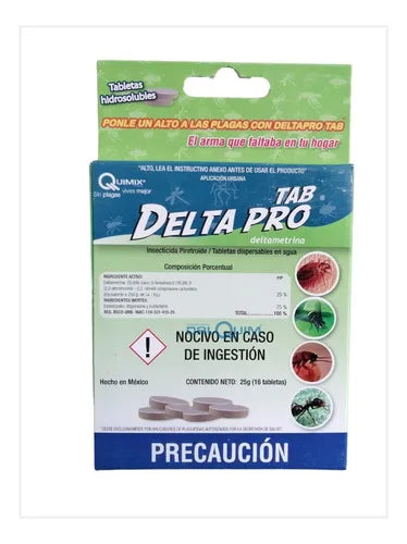 Pastillas Insecticidas Solubles Delta Pro Tab X 4 Und