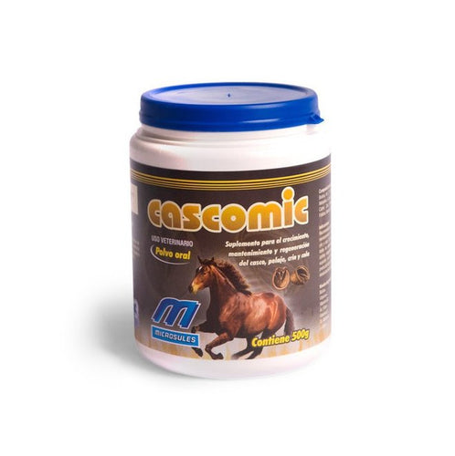 Cascomic 500g Microsules Equinos - Pelaje, Crin Y Cola