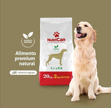 Cargar imagen en el visor de la galería, Nutrican Perros Adultos 20+2Kg con Regalos