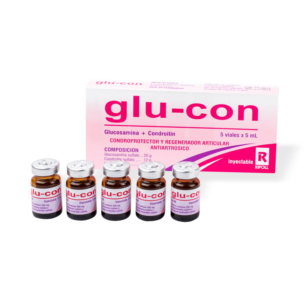 Glu-Con Inyectable 5ml x 5