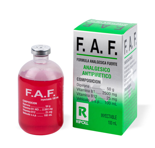 F.A.F. (Fórmula Analgésica Fuerte) Inyectable 100ml