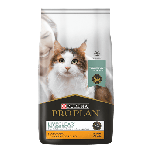 Pro Plan Gato Live Clear Reductor de Alérgenos 3kg con Regalo