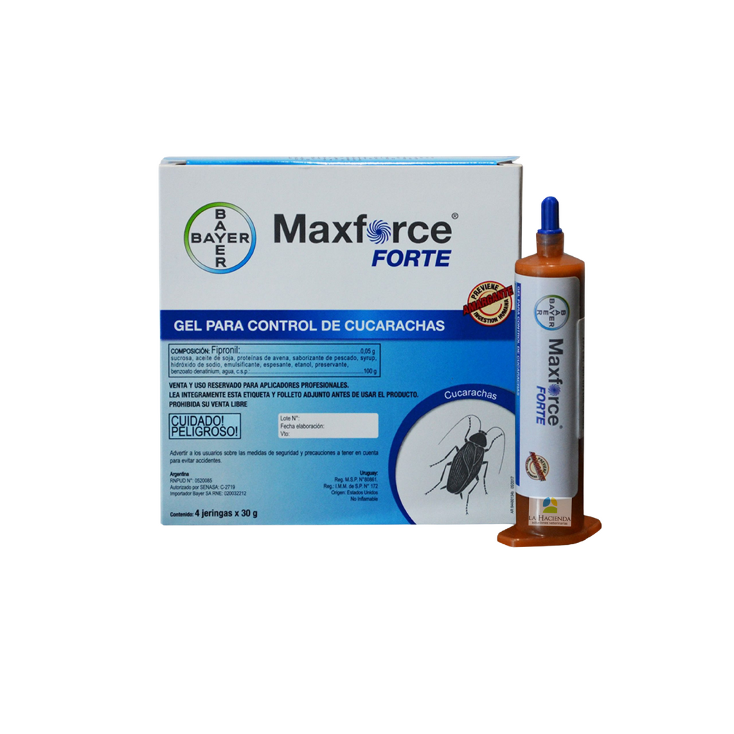 Maxforce Forte Gel Cucarachicida (Jeringa X 30g)