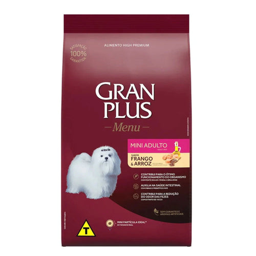 Gran Plus High Premium Adulto Mini Pollo y Arroz 10Kg con Regalo