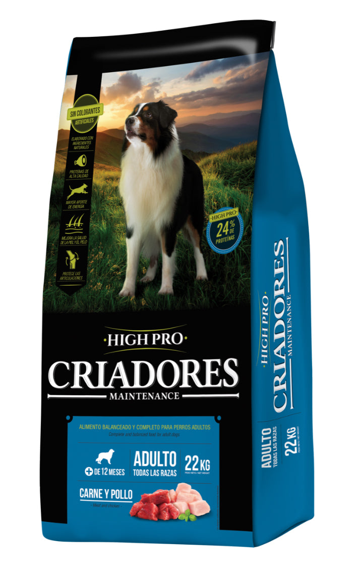 Maintenance Criadores High Pro Adulto 22+2kg