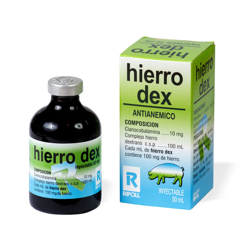 Hierro Dex Inyectable 50ml