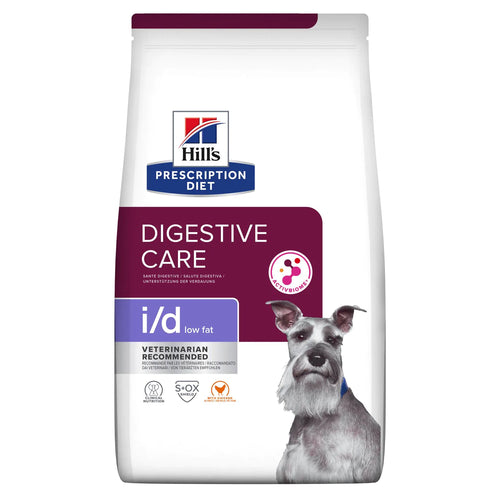 Hill's I/D Perros Low Fat Cuidado Digestivo 8Kg con Regalo