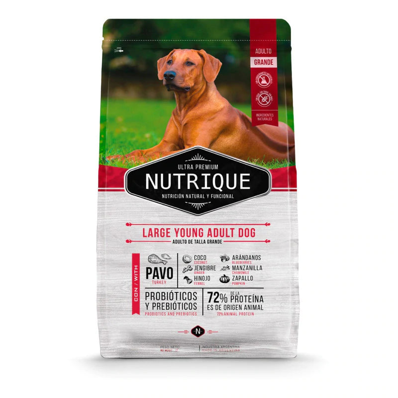 Nutrique Ultra Premium Adulto Raza Grande 15Kg con Regalo