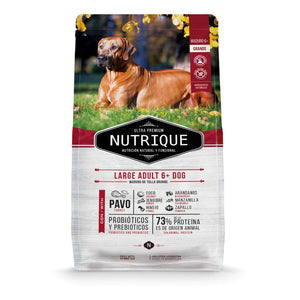 Nutrique Ultra Premium Senior Raza Grande 15kg con Regalos