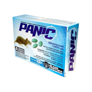 Veneno Panic Cebo Ratas y Ratones 100g x 5 (500g)