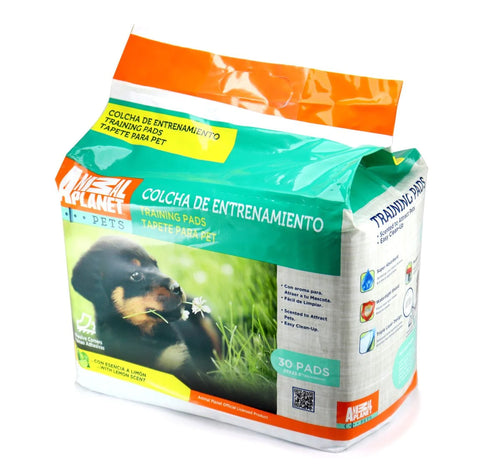 Pañales De Entrenamiento Con Aroma Animal Planet 30un (60x58cm)