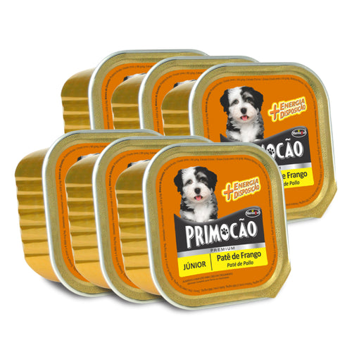 Pate Para Cachorros Primocao Carne 300g x 6uds
