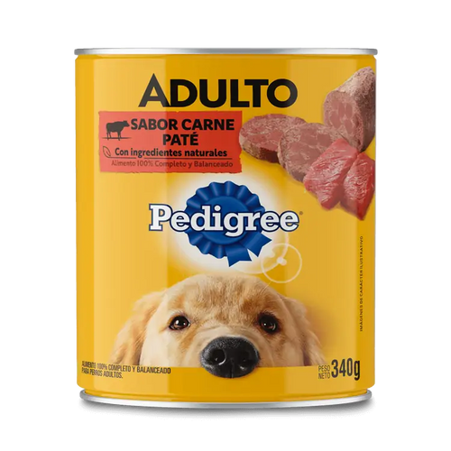 Pate Pedigree Perro Adulto Carne 340g