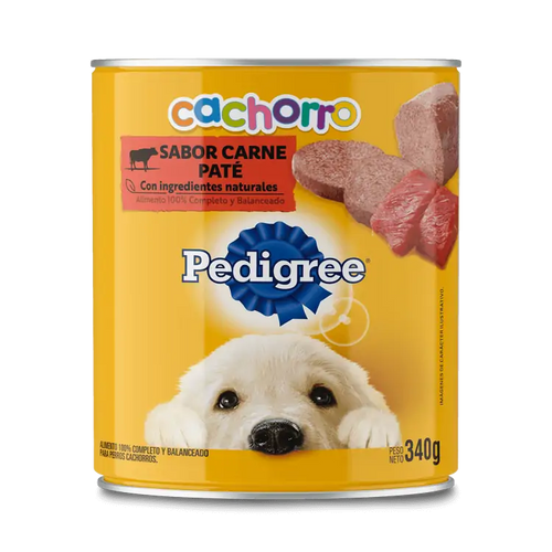 Pate Pedigree Perro Cachorro Carne 340g