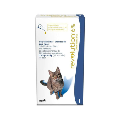 Revolution Gato De 2.5kg A 7.5kg