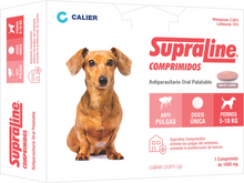 Cargar imagen en el visor de la galería, Pastilla Antipulgas Supraline Perros 5 A 10 Kg