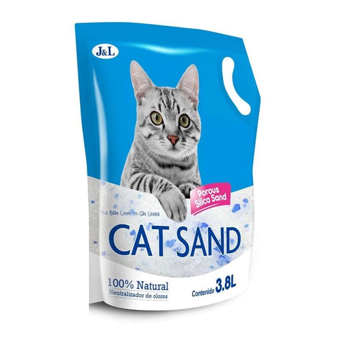 Piedras Sanitarias De Gel Silica Para Gato 1,6 kg Con Regalo