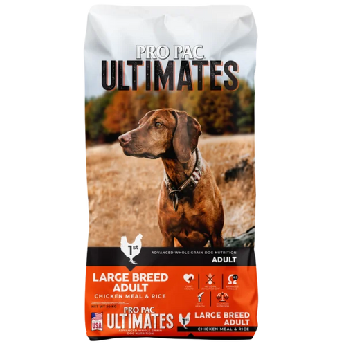 Pro Pac Large Breed Adult Chicken & Brown Rice 20kg con Regalo