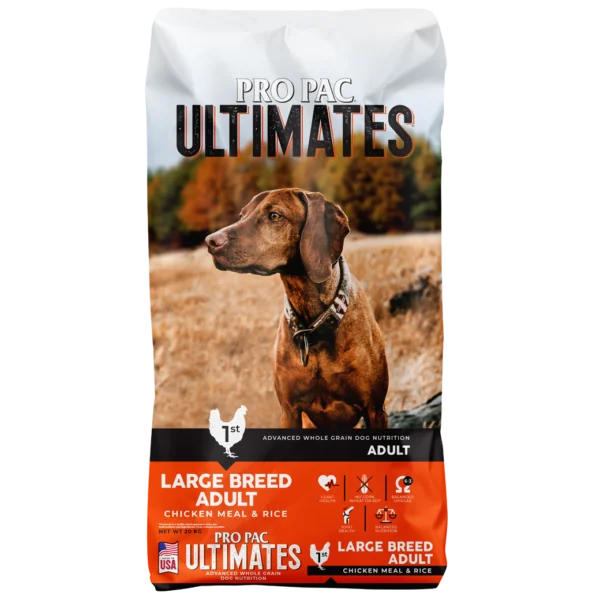 Pro Pac Large Breed Adult Chicken & Brown Rice 20kg con Regalo