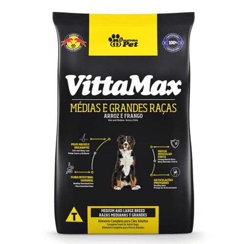 Vittamax Adulto Medianos y Grandes 25Kg con Regalo