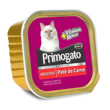 Cargar imagen en el visor de la galería, Pate Premium Primogato Gato Adulto Carne 150g
