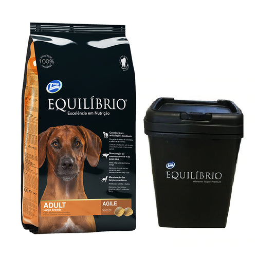 Equilibrio Adulto Raza Grande 15Kg con Contenedor